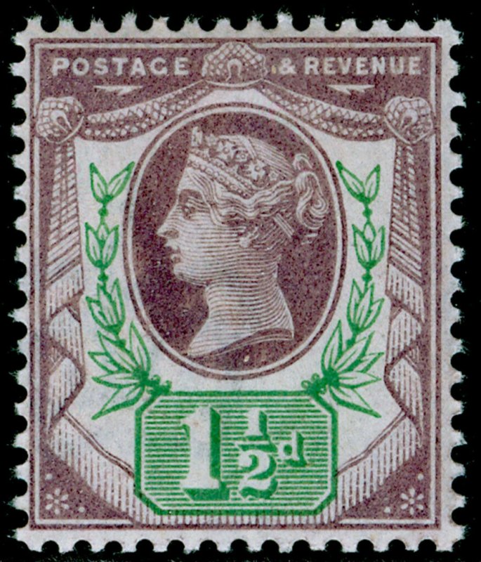 SG198 SPEC K29(1), 1½d pale dull purple & pale green, NH MINT. Cat £25.