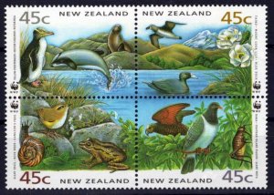 New Zealand 1162Cd MNH Animals From New Zealand Fish Birds ZAYIX NZES0067M