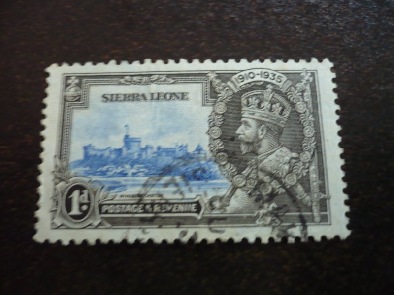Stamps - Sierra Leone - Scott# 166 - Used Part Set of 1 Stamp