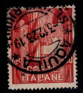 Italy Scott 161 Used Fascist Government symbol 1923