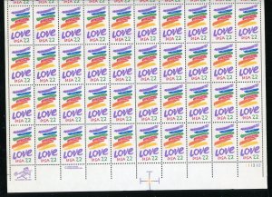 2204 Republic of Texas Stamp Sheet of 50 22¢ Stamps MNH 1986 