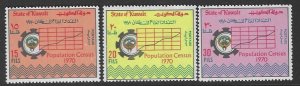 Kuwait 499-501  MNH Complete SC$2.50
