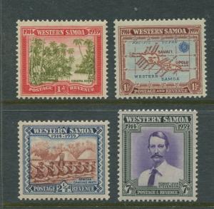 Samoa - Scott 181-184 - Definitive Issue -1939 - MNH - Set of 4 Stamps