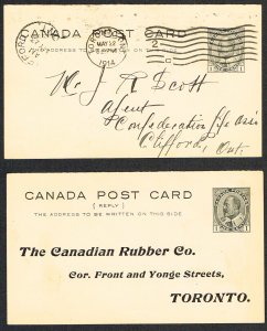 Canada Postal Card Unitrade UY24