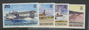 British Indian Ocean Territory #124-127 Mint (NH) Single (Complete Set)