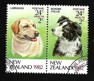 New Zealand 1982 - U - Pair - Scott #B113A