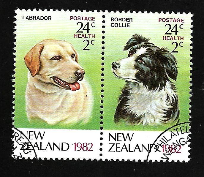 New Zealand 1982 - U - Pair - Scott #B113A