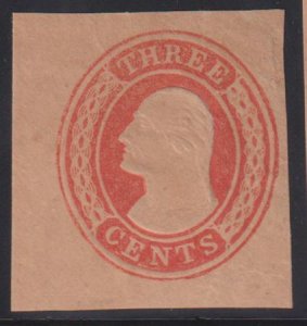 US Postal Stationery and Cut Squares #U6 MINT  FINE Minor Wrinkle LR Fresh! A...