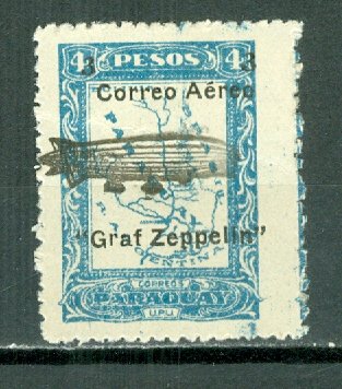 PARAGUAY ZEPPELIN #C54...MINT(LIGHT CREASE ACCROSS)...$17.50