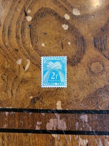 Stamps French Andorra Scott #J34 h