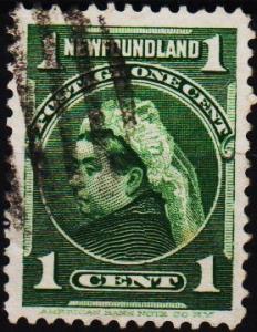 Newfoundland. 1897 1c  S.G.85a Fine Used