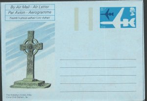 Great Britain-Scotland   Aerogramme  Kildalton Cross  1975   (1)  Mint