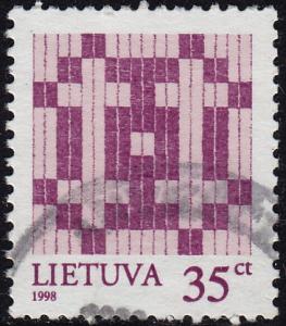 Lithuania - 1998 - Scott #604 - used