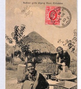 KENYA UGANDA KUT Ethnic Postcard *Nubian Girls* PPC View Side Use 1910 YO314