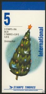 Canada 1454a Booklet BK152a MNH Christmas, Weihnachtsmann