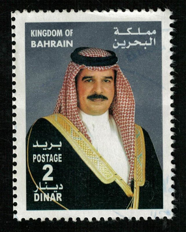 Bahrain, 2 Dinar, 2002, Shaikh Hamad Bin Isa Al-Khalifa (T-5846)