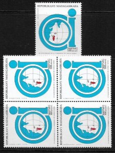 Malagasy Rep #1453 MNH Stamp - Indian Ocean Commission - Wholesale X 5