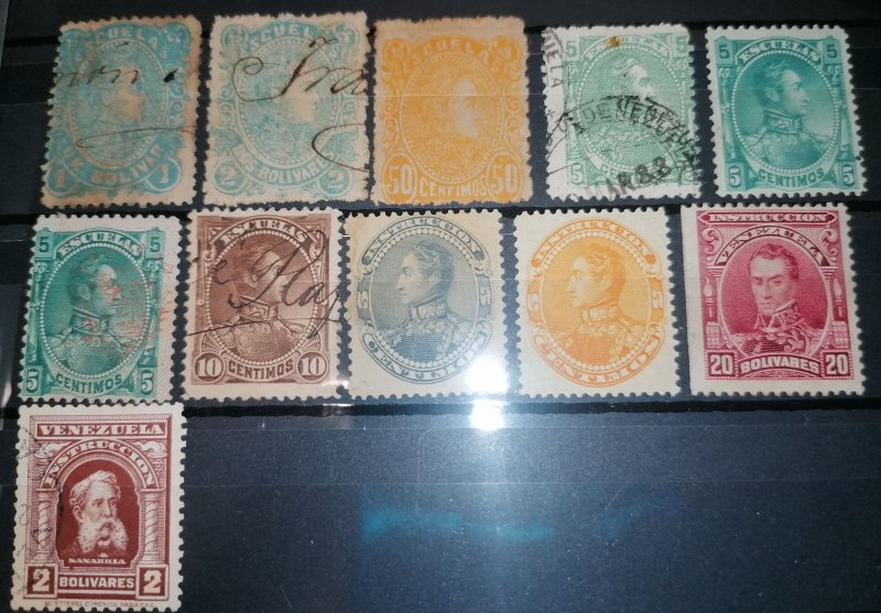Venezuela Escuelas stamps