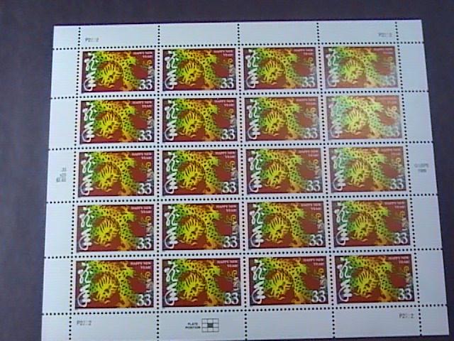 U.S.# 3370-MINT/NEVER HINGED-- PANE OF 20----CHINESE LUNAR NEW YEAR---2000