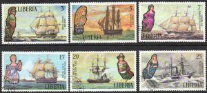 Liberia  Scott  608-613  CTO  Complete