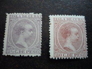 Stamps - Cuba - Scott# 134,138,142,152 - Mint Hinged Set of 4 Stamps