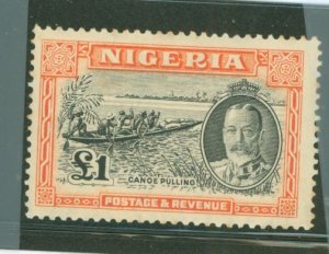 Nigeria #49 Unused Single