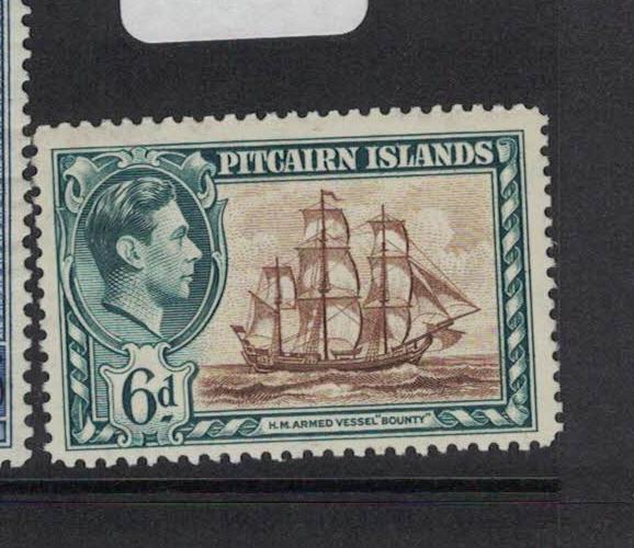 Pitcairn Island SG 6 MOG (7doq) 