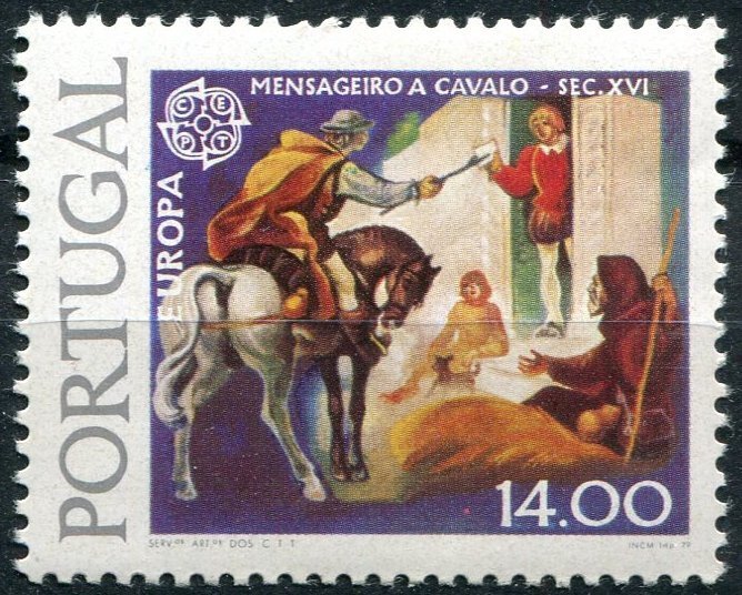 Portugal Sc#1423 MNH, 14e multi, Europa (C.E.P.T.) 1979 - History of the Post...