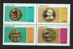 Nagaland Block of 4, Mint Never Hinged - S13908