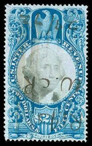 U.S. REV. SECOND ISSUE R124  Used (ID # 83490)