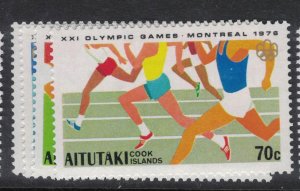 Aitutaki Olympics SC 127-30 MNH (2ffb)