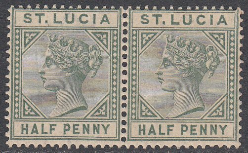 St. Lucia 27 MNH Pair CV $8.00