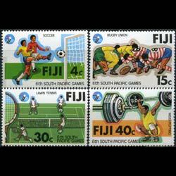 FIJI 1979 - Scott# 405-8 Pacific Games Set of 4 NH