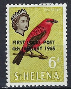 St Helena 178 MH 1965 Overprint (mm1117)