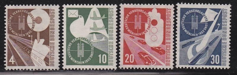 Germany Scott # 698 - 701 set VF-OG never hinged scv $ 78 ! see pic !