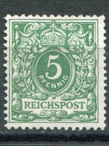 Germany  Mi #46a  Unused  F-VF  - Lakeshore Philatelics