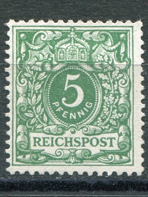 Germany  Mi #46a  Unused  F-VF  - Lakeshore Philatelics