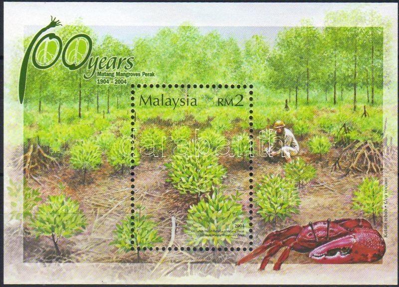 Malaysia stamp Mongrovia Forest block MNH 2004 Mi 89 WS7179