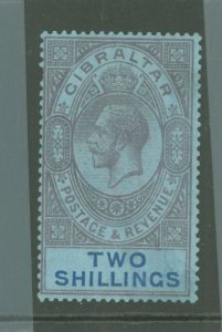 Gibraltar #85A Unused Single