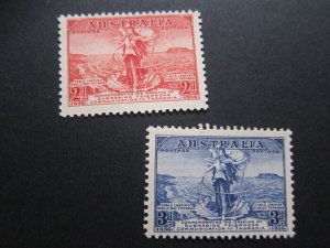 Australia 1936 Sc 157-158 MH