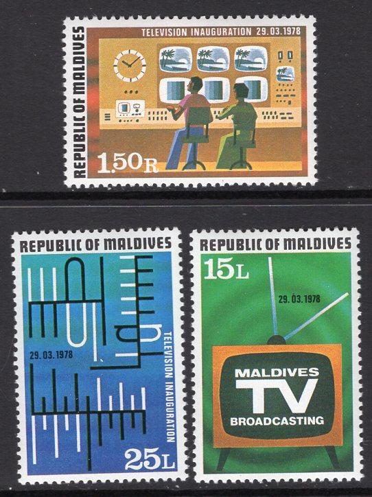 Maldive Islands 732-734 MNH VF