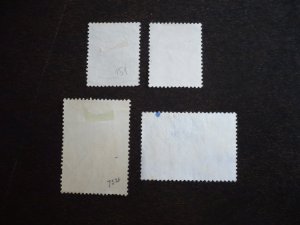 Stamps - Syria - Scott# 423-424,427-428 - Used Part Set of 4 Stamps