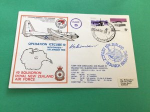 Ross Dependency 1957  Scott Base Antarctic cover A15196