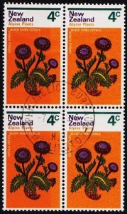 New Zealand. 1972 4c (Block of 4) S.G.983 Fine Used