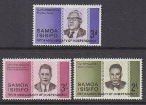 Samoa 259-262 MNH VF
