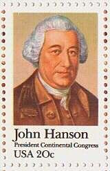 1981 sheet, John Hanson Sc#1941