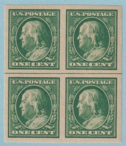 UNITED STATES 383 LINE BLOCK MINT NEVER HINGED OG**  NO FAULTS EXTRA FINE! BFV