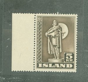 Iceland #230 Mint (NH) Single