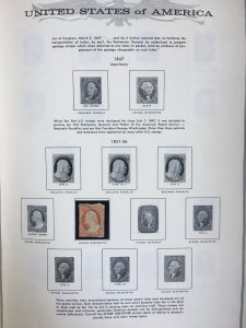 US 11 used, very lightly hinged