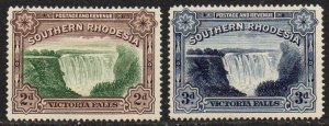 Southern Rhodesia Sc #37-37A Mint Hinged